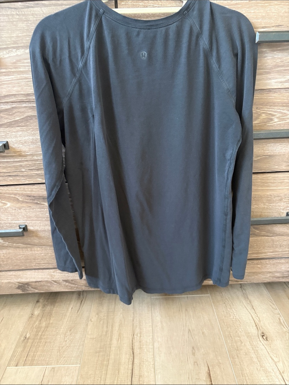 lululemon athletica Black Long-Sleeve Scoop Neck Top - Picture 2 of 4